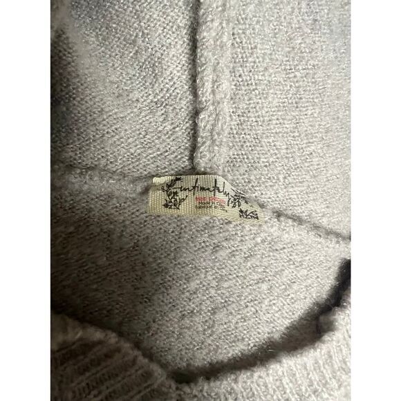FREE PEOPLE HOODED SWEATER SIZE SMALL - Picture 5 of 6